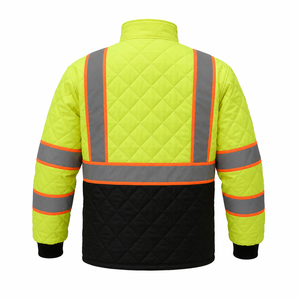 OEM High Visibility Reflective Safety <b>Jacket</b> for Construction <b>Workers</b> - Product Image 5