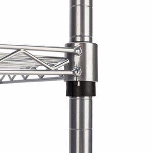 Étagère de cuisine réglable à 4 niveaux, support pour four à micro-ondes, chariot de rangement pour îlots et chariots de cuisine - Product Image 6