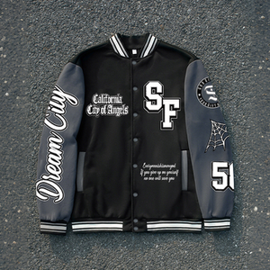 Custom Varsity <b>Jacket</b> <b>Men</b> Chaquetas Para Hombre Wholesale Price Streetwear with Unique Embroidery Man <b>Jackets</b> - Product Image 4