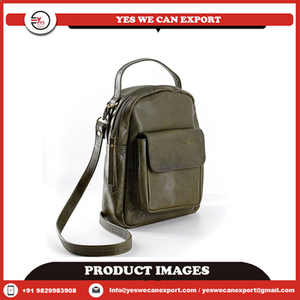 2026 New Luxury 100% Genuine Leather Side Crossbody Messenger Sling Bags For Business Travel With Adjustable Long Shoulder Strap - Product Image 2