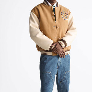 Chaqueta Letterman de alta calidad para hombre, diseñada para atuendos casuales y comodidad en invierno, hecha en Pakistán. - Product Image 4