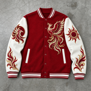 Vestes de baseball pour hommes, style universitaire, vêtements décontractés, streetwear, inspiration rétro, tenue de week-end, vêtements de loisirs - Product Image 1