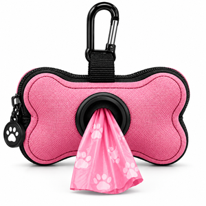 Distributeur de sacs à déjections canines personnalisé OEM avec mousqueton, support de sacs à déjections rechargeable de forme personnalisée pour marques - Product Image 6