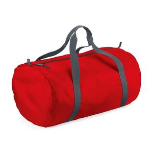 Bolsa Deportiva Cilíndrica Azul con Logotipo Personalizado, Ligera, para Gimnasio, Fitness, Deportes, Viajes de Fin de Semana, Entrenamiento al Aire Libre - Product Image 3