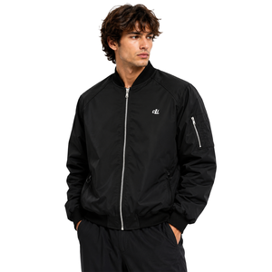 Chaqueta Bomber Clásica Personalizada OEM, Cortavientos Ligero de Nylon con Cuello y Puños Acanalados, Estilo Urbano, Bolsillos Utilitarios, Venta al por Mayor - Product Image 1