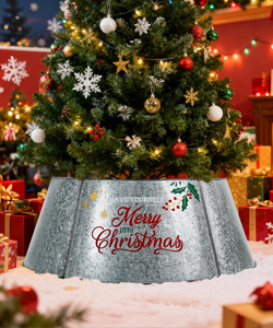 Christmas <b>Tree</b> Collar Set of 2 Christmas <b>Tree</b> Base Cover Christmas <b>Trees</b> <b>Stand</b> Concealer for Living Room Home Holiday Decoration - Product Image 3