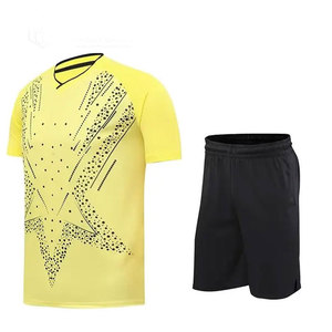 Uniforme de Entrenamiento de Tenis y Bádminton para Hombre y Mujer, Secado Rápido, Absorbe la Humedad, Transpirable, Antibacterial, Logotipo Personalizado, Voleibol - Product Image 1