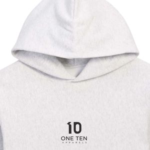 Sudadera con Capucha de Felpa de Corte Holgado en Color Gris Jaspeado, Sudadera con Capucha de Mezcla de Algodón Suave, Informal, Cálida, Unisex, Estilo Urbano - Product Image 4