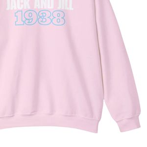 Sudadera de Cuello Redondo para Hombre Jack and Jill 1938, Sudadera de Manga Larga de Mezcla de Algodón Premium, Sudadera Informal con Logotipo Personalizado - Product Image 6