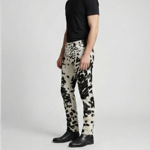 Pantalon en cuir de vachette pour homme, durable, coupe ajustée, marque privée, vente en gros, fabrication OEM - Product Image 5