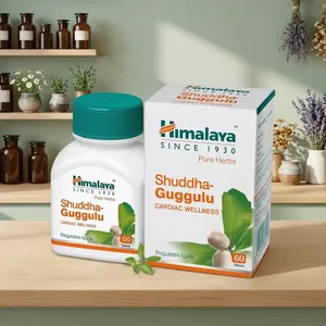Tabletas Shuddha Guggulu de Gran Calidad, 60 Unidades, Suplemento Herbal Natural Premium para el Bienestar Diario, Cuidado Ayurvédico - Product Image 3