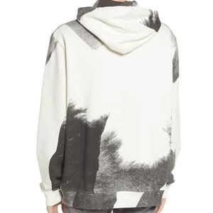 Sudadera con Capucha Oversize para Hombre, Estampado Abstracto, Manga Regular, Tejida, Casual, Otoño, Diseño con Bolsillos, Transpirable - Product Image 4