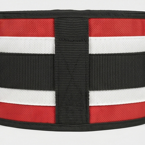 Ceinture de musculation professionnelle en néoprène robuste et écologique, design solide, respirante, imperméable, avec chaîne de sécurité pour la gym et le fitness - Product Image 4