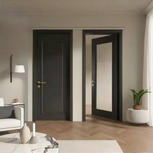 Accesorios para Marcos de Puertas Precolgadas de WPC (Madera y Plástico) de Buena Calidad, Resistentes al Agua y al Moho, para Uso Interior en Apartamentos, Dormitorios y Hogares - Product Image 3