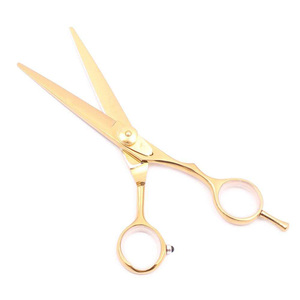 Tijeras de Peluquería Profesionales CNC de 5.5 a 7.5 Pulgadas, Color Oro Rosa, Hoja Recta VG10, Tijeras de Barbero - Product Image 2