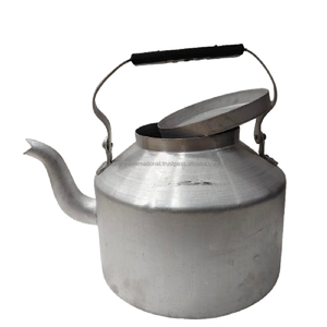 11-Liter Heavy Traditional Aluminum Eco-Friendly Rust-proof Tea <b>Water</b> <b>Kettle</b> Heat-Resistant Handle Wide Mouth Design Secure - Product Image 4