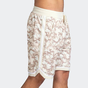 Pantalones cortos de baloncesto para hombre con logo personalizado, producto de moda, pantalones cortos deportivos de malla para correr y baloncesto. - Product Image 5