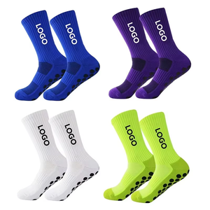 2026 Top Quality Unisex Crew Soccer <b>Socks</b> Breathable Bottom Logo Softball Baseball Football for Adults Men Women Grip <b>Socks</b> - Product Image 1