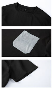 Conjunto de Verano Personalizado de Dos Piezas, Camiseta y Pantalones Cortos de Algodón Transpirable, Ropa Casual OEM en Oferta - Product Image 4