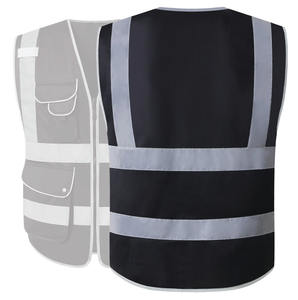 Gilet de sécurité réfléchissant haute visibilité, respirant et imperméable pour hommes, vêtement d'extérieur 100% polyester à séchage rapide, best-seller - Product Image 2