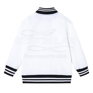 Latest Fashion Letterman Wool Jacket Comfortable Leather Sleeves Jacket Custom LOGO <b>Personalised</b> Labels 2026 Design Wholesale - Product Image 3