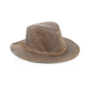Sombreros de Vaquero de Cuero para Exteriores, Cómodos, Ajustables, Ecológicos y Ligeros, Personalizados para Viajar - Product Image 3