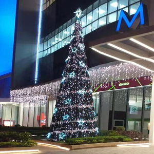Outdoor Commercial RS-Tree45 LED Christmas Lighting Giant <strong>Xmas</strong> <strong>Tree</strong> with PVC+LED+Iron <strong>Frame</strong> Sizes 6m-12m - Product Image 2