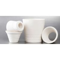 Gobelet de coulée en céramique sur mesure pour fonderie, grande taille, longue durée de vie, fabriqué par le fabricant