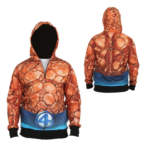 Sudadera con Capucha de Alta Calidad para Hombre, Ropa Urbana de Invierno, Hecha a Medida, 300g, Forro Polar, Secado Rápido, Impresión por Sublimación, Corte Regular, Sin Forro - Product Image 1