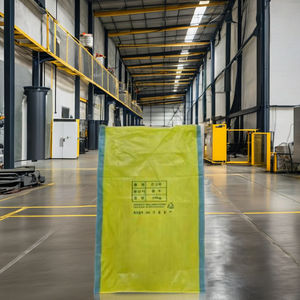 Rectangular Shape 25kg/50kg PP Woven Sack Drawstring Zipper Top Flexo Printed Plastic <b>Bag</b> for Sand Coal Cement Household <b>Packing</b> - Product Image 6