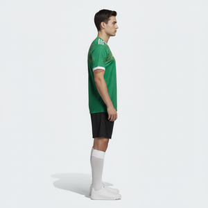Maillot de football personnalisé pour adulte, ensemble complet respirant, uniforme de football, short, tissu en maille 100% polyester, séchage rapide - Product Image 2