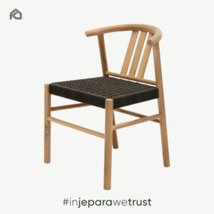 เก้าอี้ทานข้าวไม้สักแท้ เก้าอี้ร้านอาหารไม้ เบาะสาน สำหรับโรงแรม คาเฟ่ ผู้จัดจำหน่ายเฟอร์นิเจอร์ อินโดนีเซีย - Product Image 5