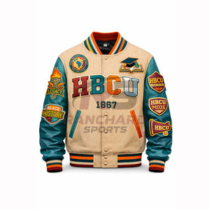 HBCU Letterman <b>Jacket</b> for Alumni – <b>Vintage</b> <b>Varsity</b> <b>Jacket</b> with Premium Finishing - Product Image 1