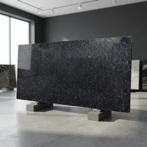 Hot Selling Chikku Black Granite Durable Polished <b>Stone</b> Slabs for Countertops Floor Tiles Wall Cladding and Luxury Interior - Product Image 2