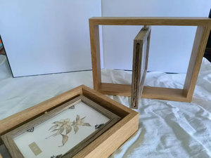 Marco de Fotos de Madera Ecológico Hecho a Mano, Personalizable en Varios Tamaños, Decoración Económica para Sala de Estar, Hotel u Oficina - Product Image 3