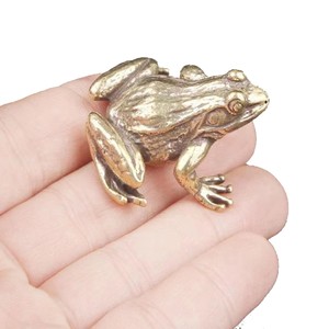Figurine de grenouille en teck artisanal charmante - Vente en gros depuis l'Inde - Product Image 4