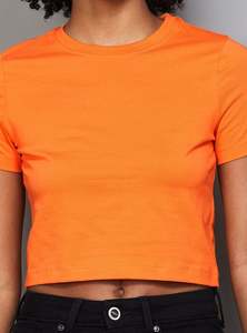 STELLAR Blusa de Verano para Mujer, Ecológica, Casual, Lisa, de Punto, Poliéster/Algodón, Manga Corta, Corte Holgado, Largo Regular, con Plumas - Product Image 3