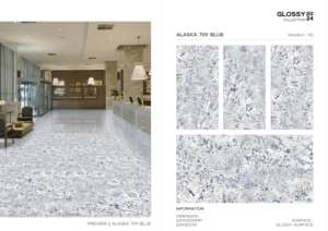 Carreaux de porcelaine les plus vendus, finition brillante, en format 60x120cm, 600x1200mm, 24x48, pour murs et sols intérieurs modernes. - Product Image 3