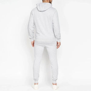 Survêtement de luxe pour homme en molleton doux de haute qualité, confortable, sportswear décontracté, coupe régulière, lourd, avec cordon de serrage - Product Image 3