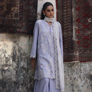 Robe de soirée et de mariée pour femme, brodée de dentelle et de sequins, faite à la main, coupe trapèze, longueur genou, style robe de bal, écologique, respirante, dernière collection - Product Image 1