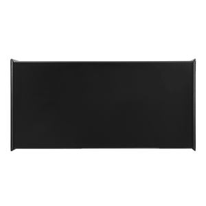 Tavolino da Caffè Moderno Rettangolare con 4 Cassetti e 2 Ripiani Espositivi, 120 cm, in Legno e Vetro Temperato, Stile Scanalato - Product Image 3