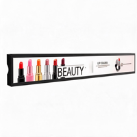 Écran LED rotatif personnalisé pour salon de beauté, barre lumineuse en tissu SEG, écran LCD extensible, affichage vidéo en bande, haute luminosité, écologique