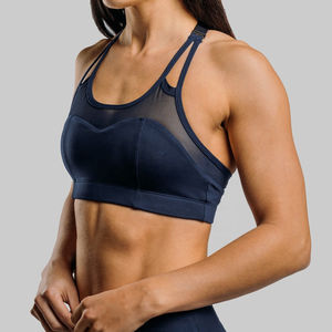 Women <b>Sports</b> <b>Bra</b> Yoga Fitness High Quality Lightweight Materials Sexy Fancy with Custom Front Logo and Color with OEM ODM - Product Image 2