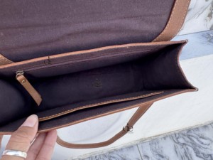 Latest Arrival Hand Tooled Checkered Leather Sling Bag Single Strap Cross-Body Lightweight Western Fashion Stylish Bag - Product Image 6