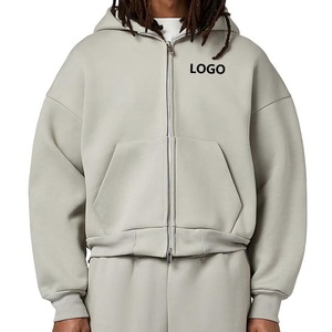 Vente en gros de sweats à capuche pour hommes, personnalisés et imprimés, coupe-vent, respirants, légers, unis, vintage, décontractés, en coton, style jogger - Product Image 4