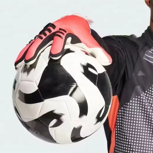 Goalkeeper Gloves Mesh Latex Backhand Silicon Print Thumb Wrap Meduis Cut Customized Your Own Design And Logo Attached <b>Strap</b> - Product Image 5