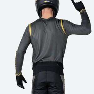 Maillot de moto personnalisé MX, chemise de course de motocross, équipement tout-terrain léger avec logo et options de couleur entièrement personnalisables - Product Image 3