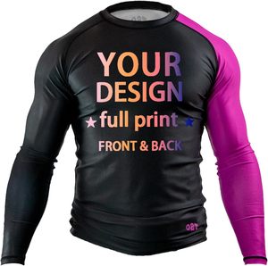 100% <b>Top</b> High Quality Custom Design Slim Fit Unisex Rash Guard with Mesh Washed Simple Front Fitness Wear Gym Workout - Product Image 1
