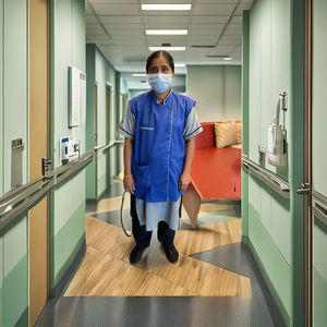 ชุดทำงานแม่บ้านและภารโรงของผู้หญิงสั่งทำเต็มรูปแบบพร้อมการสร้างแบรนด์ให้กับบริษัท - Product Image 3