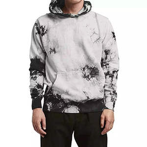 Sudadera con Capucha Tie Dye para Hombre, 100% Algodón, Estampado de Alta Calidad, Tela de Felpa Suave y Transpirable, Servicio Personalizado OEM, Estilo Casual - Product Image 6